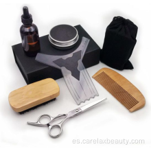 Kit profesional de aseo de barba para hombres